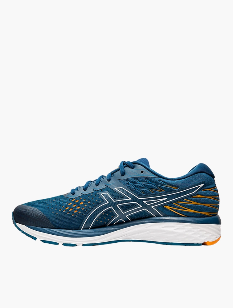 MyRunway Shop Asics Mako Blue White Gel Cumulus 21 Running